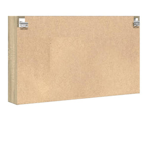Βιτρίνα Χρώμα Sonoma Δρυς 100x15x58 εκ. από Επεξεργασμένο Ξύλο - Pakobazaar