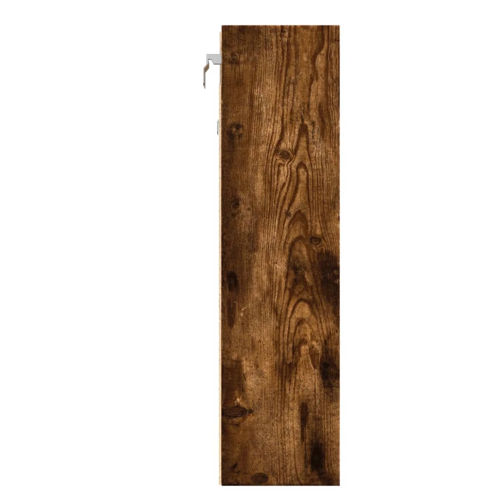 Βιτρίνα Καπνιστή Δρυς 100x15x58 εκ. από Επεξεργασμένο Ξύλο - Pakobazaar