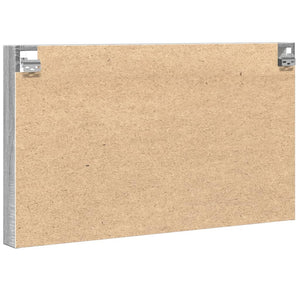 Βιτρίνα Γκρι Sonoma 100x8,5x58 εκ. από Επεξεργασμένο Ξύλο