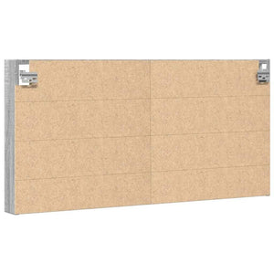 Βιτρίνα Γκρι Sonoma 100x8,5x50 εκ. από Επεξεργασμένο Ξύλο - Pakobazaar