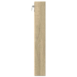 Βιτρίνα Χρώμα Sonoma Δρυς 60x8,5x58 εκ. από Επεξεργασμένο Ξύλο