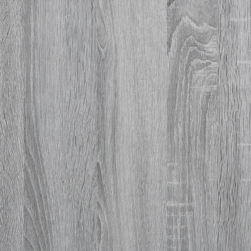 Γραφείο Γκρι Sonoma 123,5x73,5x75 εκ. από Επεξεργασμένο Ξύλο - Pakobazaar