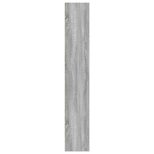 Βιβλιοθήκη Γκρι Sonoma 57x28,5x174 εκ. από Επεξεργασμένο Ξύλο