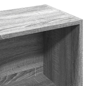 Βιβλιοθήκη Γκρι Sonoma 57x28,5x141 εκ. από Επεξεργασμένο Ξύλο