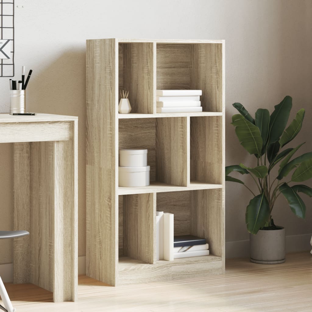 Βιβλιοθήκη Sonoma Δρυς 57x28,5x107,5 εκ. από Επεξεργασμένο Ξύλο
