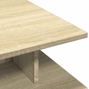 Τραπεζάκι Σαλονιού Sonoma Δρυς 102x55x35 εκ. Επεξεργασμένο Ξύλο