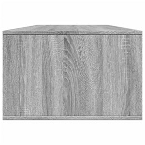 Τραπεζάκι Σαλονιού Γκρι Sonoma 102x55x35 εκ. Επεξεργασμένο Ξύλο - Pakobazaar