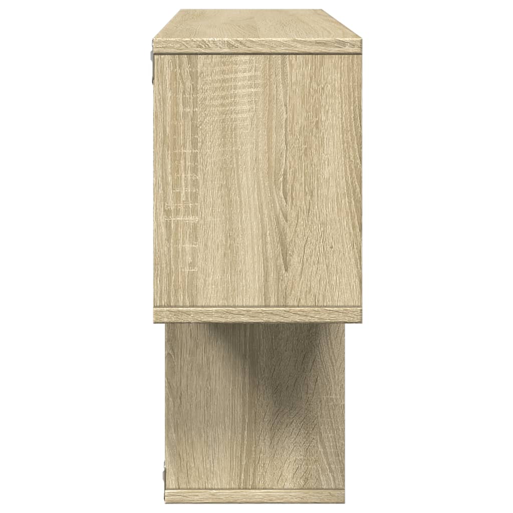 Ράφι Τοίχου Sonoma Δρυς 100x20x53 εκ. από Επεξεργασμένο Ξύλο - Pakobazaar