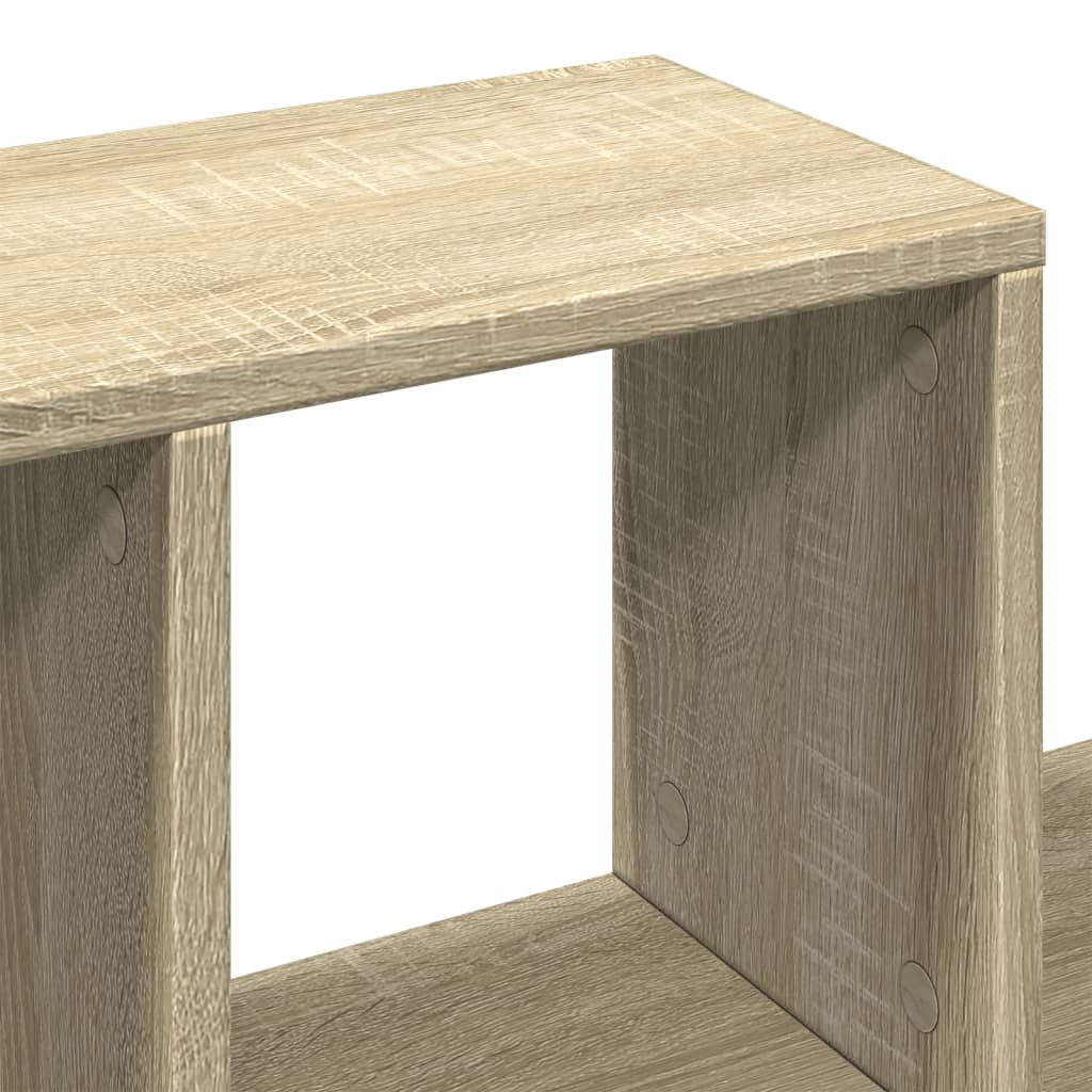 Ράφι Τοίχου Sonoma Δρυς 100x20x53 εκ. από Επεξεργασμένο Ξύλο - Pakobazaar