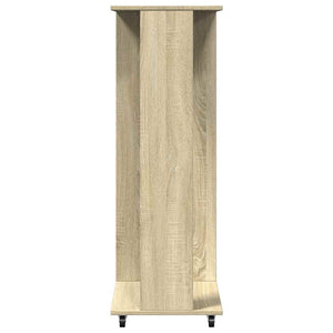 Ντουλάπα με Ροδάκια Sonoma Δρυς 102x38x110 εκ. από Επεξ. Ξύλο