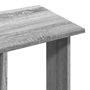 Ντουλάπα με Ροδάκια Γκρι Sonoma 102x38x110 εκ. από Επεξ. Ξύλο