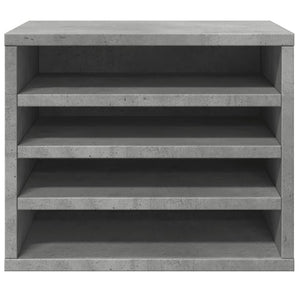 Έπιπλο Οργάνωσης Γραφείου Γκρι Σκυρ. 36x26x29,5εκ Επεξ. Ξύλο
