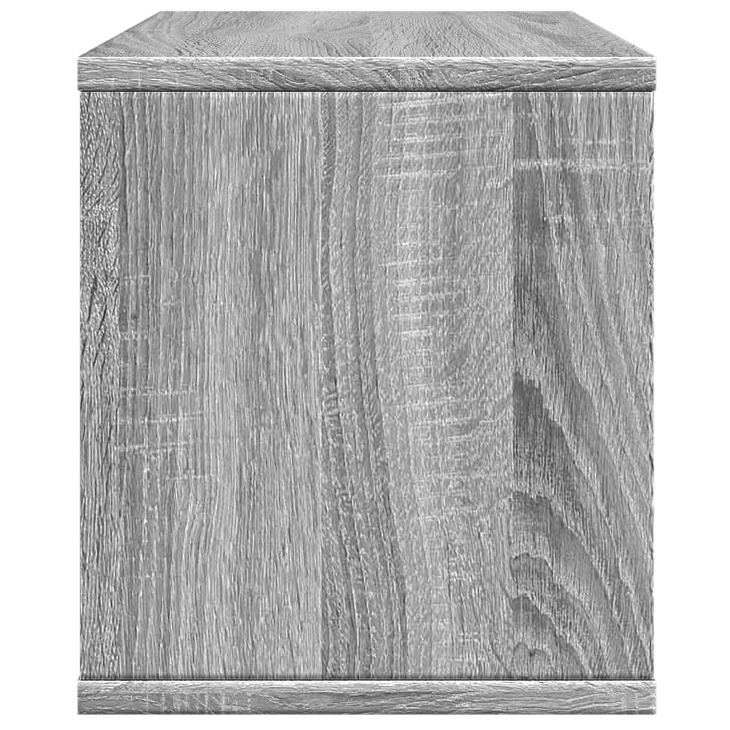 Έπιπλο Οργάνωσης Γραφείου Γκρι Sonoma 36x26x29,5εκ Επεξ. Ξύλο