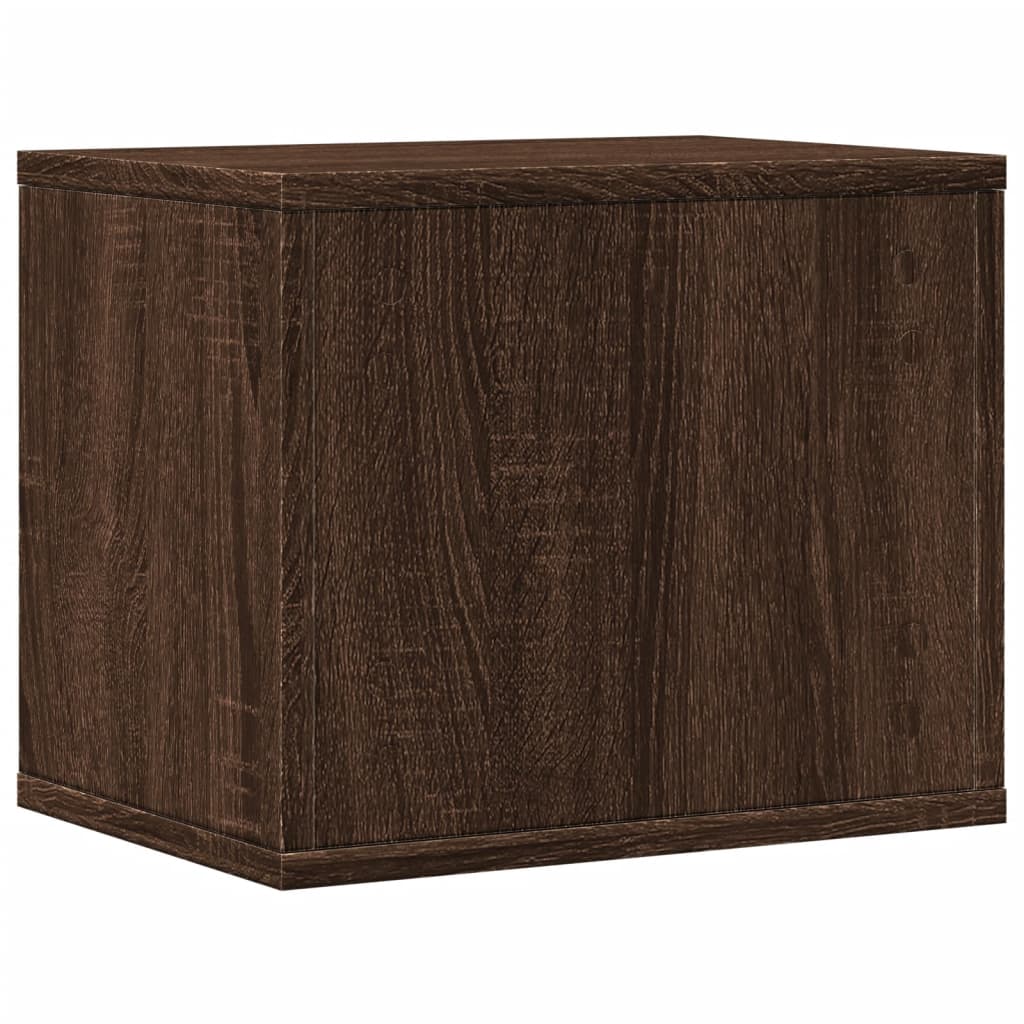 Έπιπλο Οργάνωσης Γραφείου Καφέ Δρυς 36x26x29,5εκ Επεξ. Ξύλο - Pakobazaar