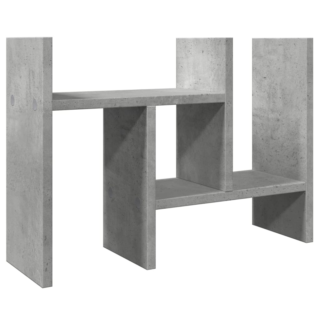 Έπιπλο Οργάνωσης Γραφείου Γκρι Σκυρ 34,5x15,5x35,5εκ Επεξ. Ξύλο - Pakobazaar