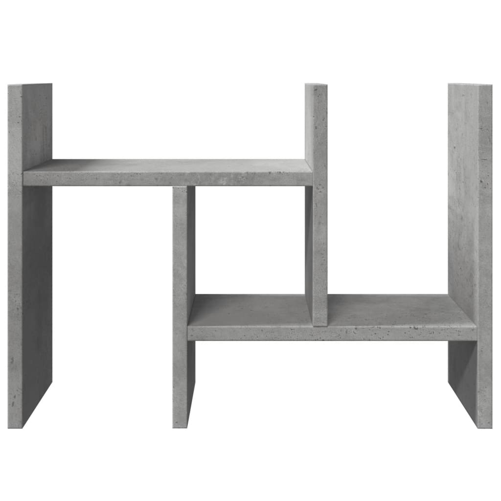 Έπιπλο Οργάνωσης Γραφείου Γκρι Σκυρ 34,5x15,5x35,5εκ Επεξ. Ξύλο - Pakobazaar
