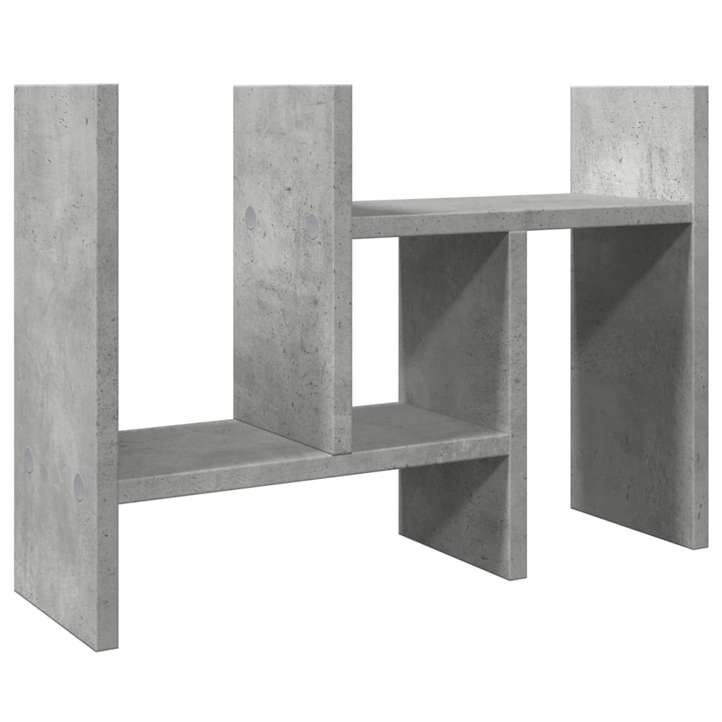 Έπιπλο Οργάνωσης Γραφείου Γκρι Σκυρ 34,5x15,5x35,5εκ Επεξ. Ξύλο - Pakobazaar