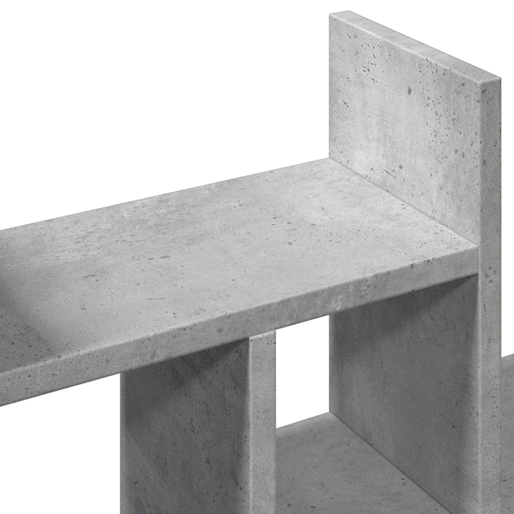 Έπιπλο Οργάνωσης Γραφείου Γκρι Σκυρ 34,5x15,5x35,5εκ Επεξ. Ξύλο - Pakobazaar