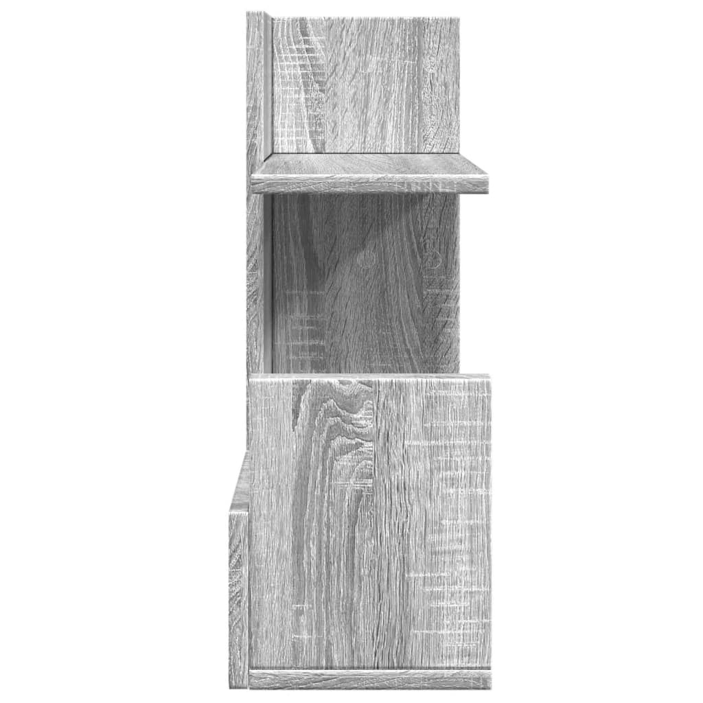 Έπιπλο Οργάνωσης Γραφείου Γκρι Sonoma 49x20x52,5 εκ Επεξ. Ξύλο