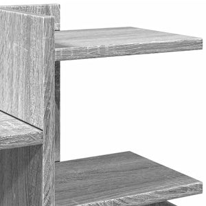 Έπιπλο Οργάνωσης Γραφείου Γκρι Sonoma 49x20x52,5 εκ Επεξ. Ξύλο