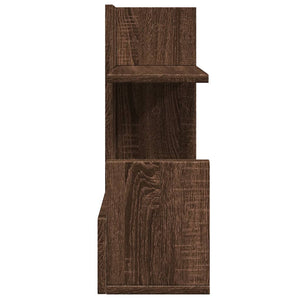 Έπιπλο Οργάνωσης Γραφείου Καφέ Δρυς 49x20x52,5 εκ Επεξ. Ξύλο