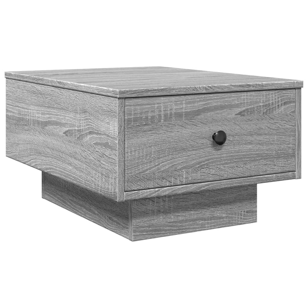 Τραπεζάκι Σαλονιού Γκρι Sonoma 60x45x31 εκ. Επεξεργασμένο Ξύλο