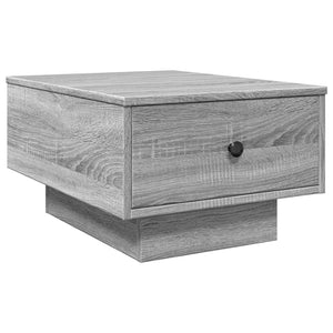 Τραπεζάκι Σαλονιού Γκρι Sonoma 60x45x31 εκ. Επεξεργασμένο Ξύλο
