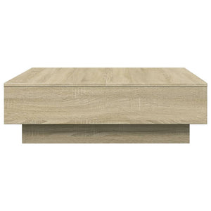Τραπεζάκι Σαλονιού Sonoma Δρυς 90x90x28 εκ. Επεξεργασμένο Ξύλο - Pakobazaar