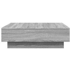 Τραπεζάκι Σαλονιού Γκρι Sonoma 90x90x28 εκ. Επεξεργασμένο Ξύλο