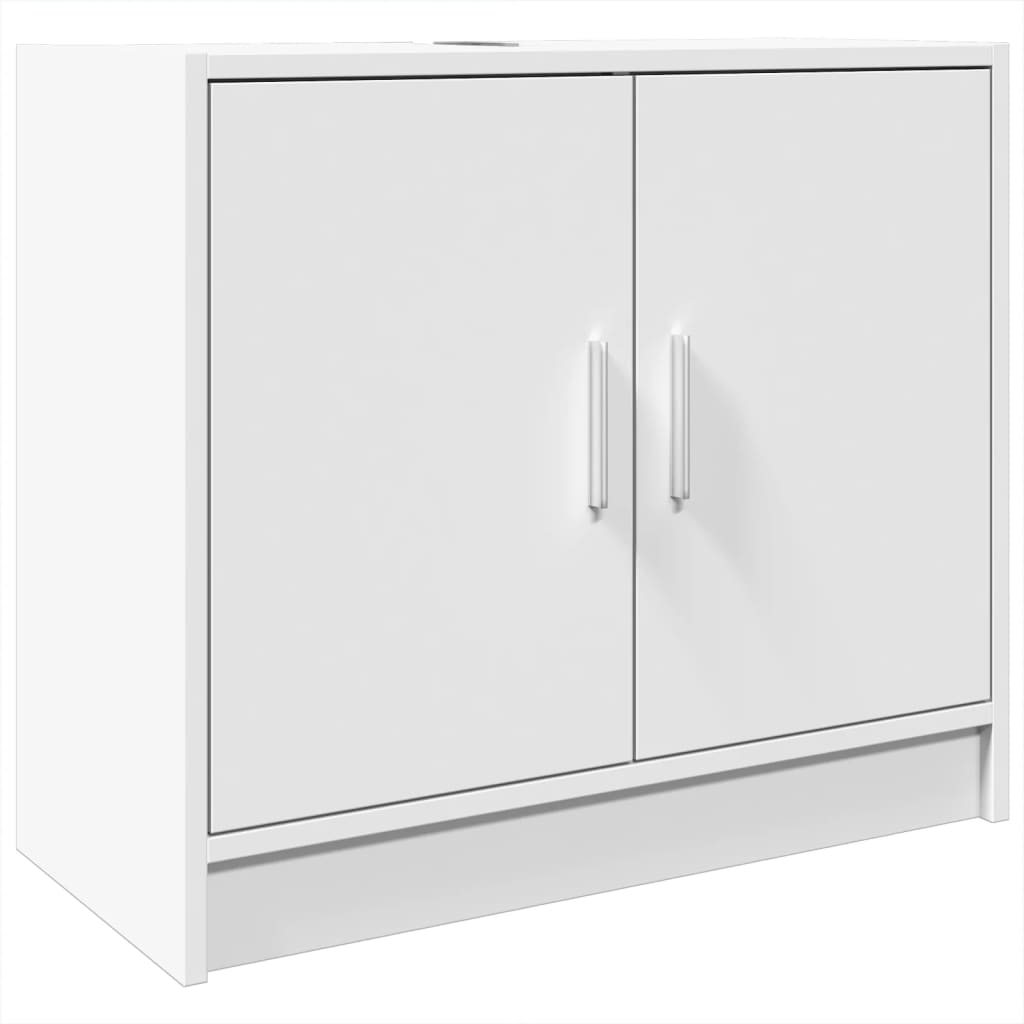Ντουλάπι Νιπτήρα Λευκό 63x29x55 εκ. Επεξ. Ξύλο