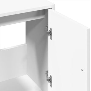 Ντουλάπι Νιπτήρα Λευκό 63x29x55 εκ. Επεξ. Ξύλο