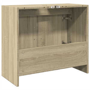 Ντουλάπι Νιπτήρα Sonoma Δρυς 63x29x55 εκ. Επεξεργασμένο Ξύλο