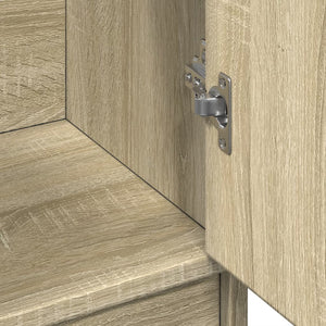 Ντουλάπι Νιπτήρα Sonoma Δρυς 63x29x55 εκ. Επεξεργασμένο Ξύλο