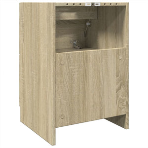 Ντουλάπι Νιπτήρα Sonoma Δρυς 40x37x59 εκ. Επεξεργασμένο Ξύλο