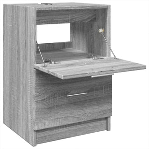 Ντουλάπι Νιπτήρα Γκρι Sonoma 40x37x59 εκ. Επεξεργασμένο Ξύλο