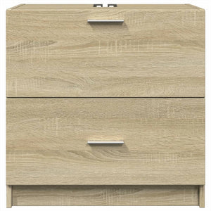 Ντουλάπι Νιπτήρα Sonoma Δρυς 59x37x59 εκ. Επεξεργασμένο Ξύλο