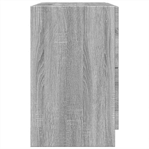 Ντουλάπι Νιπτήρα Grey Sonoma 59x37x59 εκ. Επεξεργασμένο Ξύλο - Pakobazaar