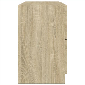 Ντουλάπι Νιπτήρα Sonoma Δρυς 78x37x59 εκ. Επεξεργασμένο Ξύλο - Pakobazaar
