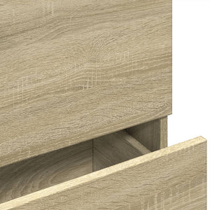 Ντουλάπι Νιπτήρα Sonoma Δρυς 78x37x59 εκ. Επεξεργασμένο Ξύλο - Pakobazaar