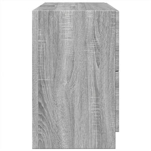 Ντουλάπι Νιπτήρα Grey Sonoma 78x37x59 εκ. Επεξεργασμένο Ξύλο