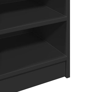 Ντουλάπι Νιπτήρα Μαύρο 90x29x55 εκ. από Επεξεργασμένο Ξύλο - Pakobazaar
