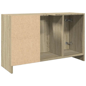 Ντουλάπι Νιπτήρα Sonoma Δρυς 90x29x55εκ. από Επεξεργασμένο Ξύλο - Pakobazaar