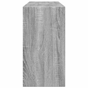 Ντουλάπι Νιπτήρα Grey Sonoma 90x29x55 εκ. Επεξεργασμένο Ξύλο