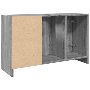 Ντουλάπι Νιπτήρα Grey Sonoma 90x29x55 εκ. Επεξεργασμένο Ξύλο