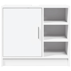 Ντουλάπι Νιπτήρα Λευκό 63x29x55 εκ. Επεξ. Ξύλο - Pakobazaar