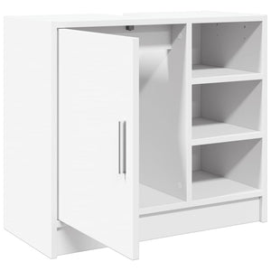 Ντουλάπι Νιπτήρα Λευκό 63x29x55 εκ. Επεξ. Ξύλο - Pakobazaar