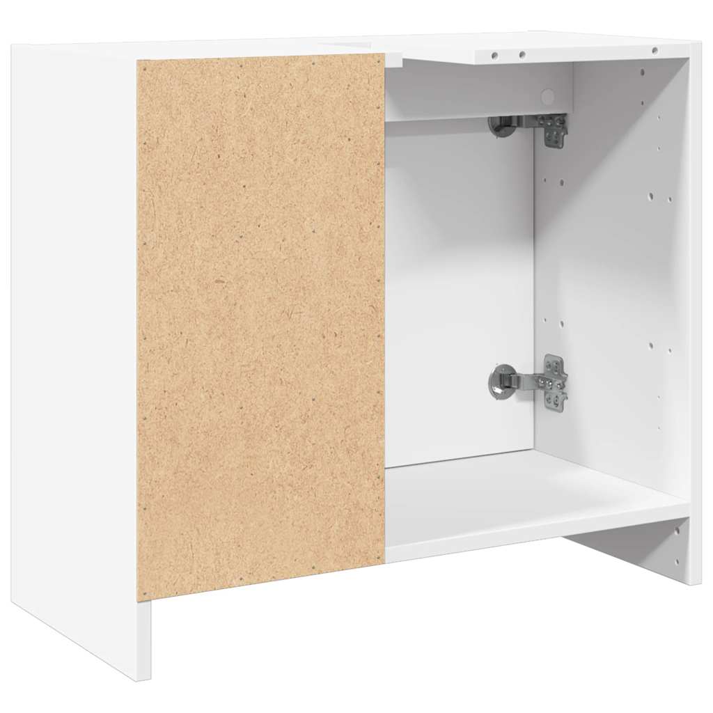 Ντουλάπι Νιπτήρα Λευκό 63x29x55 εκ. Επεξ. Ξύλο - Pakobazaar