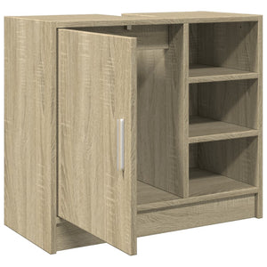 Ντουλάπι Νιπτήρα Sonoma Δρυς 63x29x55 εκ. Επεξεργασμένο Ξύλο - Pakobazaar