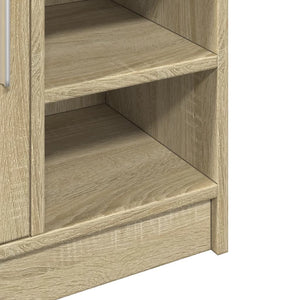 Ντουλάπι Νιπτήρα Sonoma Δρυς 63x29x55 εκ. Επεξεργασμένο Ξύλο - Pakobazaar