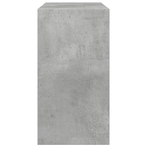 Ντουλάπι Νιπτήρα Γκρι του Σκυροδέματος 63x29x55 εκ. Επεξ. Ξύλο - Pakobazaar